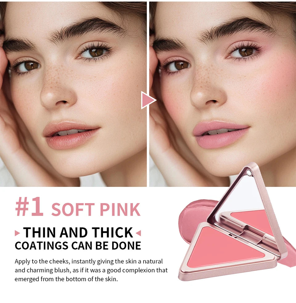 Long-Lasting Matte Bronzer Powder for Smooth Face Contouring - 23