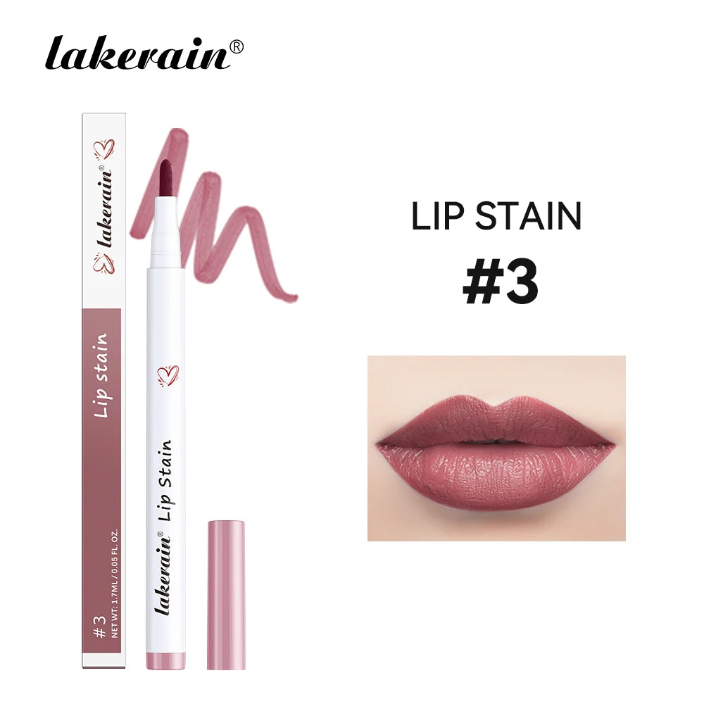 Dual-Sided Long-Lasting Lip Contour Stain and Liner Pen