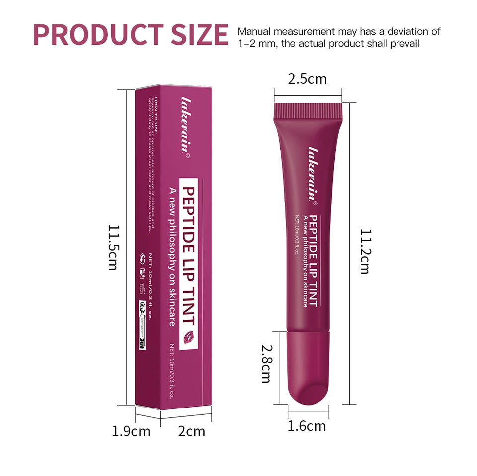 Peptide Moisturizing Lip Tint for Plump and Hydrated Glossy Lips