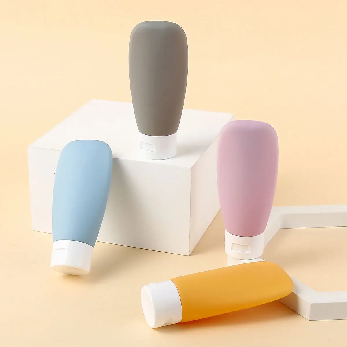 Leak-Proof Silicone Travel Bottles for Toiletries and Lotions - 7
