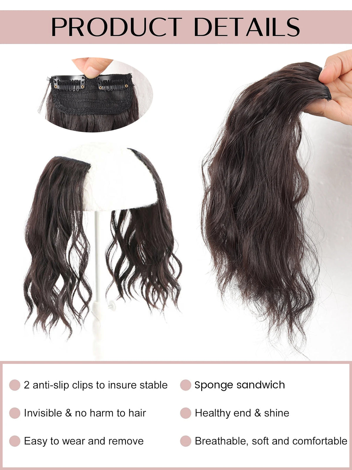 Volumizing Clip-In Hair Extensions for Instant Fuller Hair