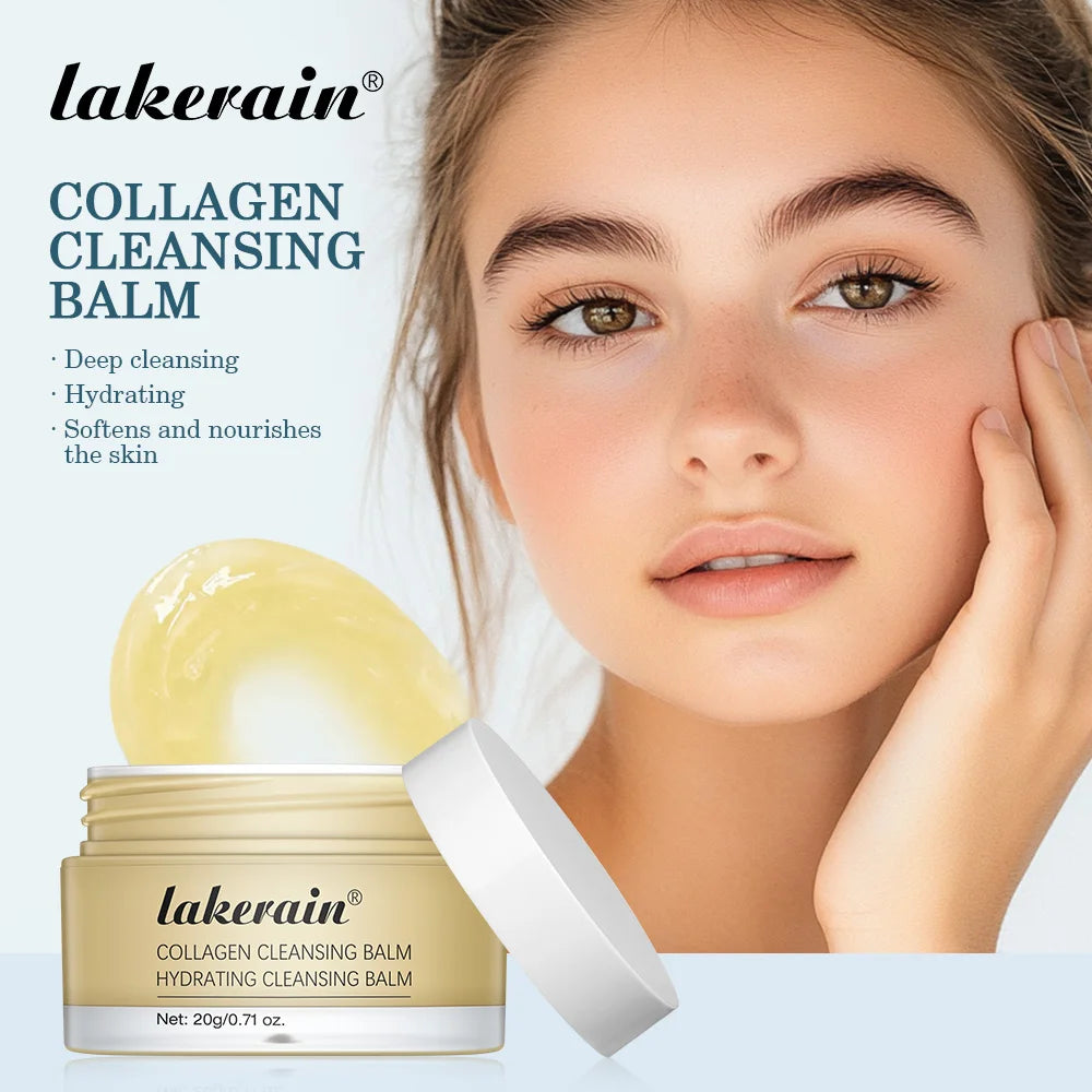 Collagen Cleansing Balm for Deep Makeup Removal and Hydrated Skin - 1