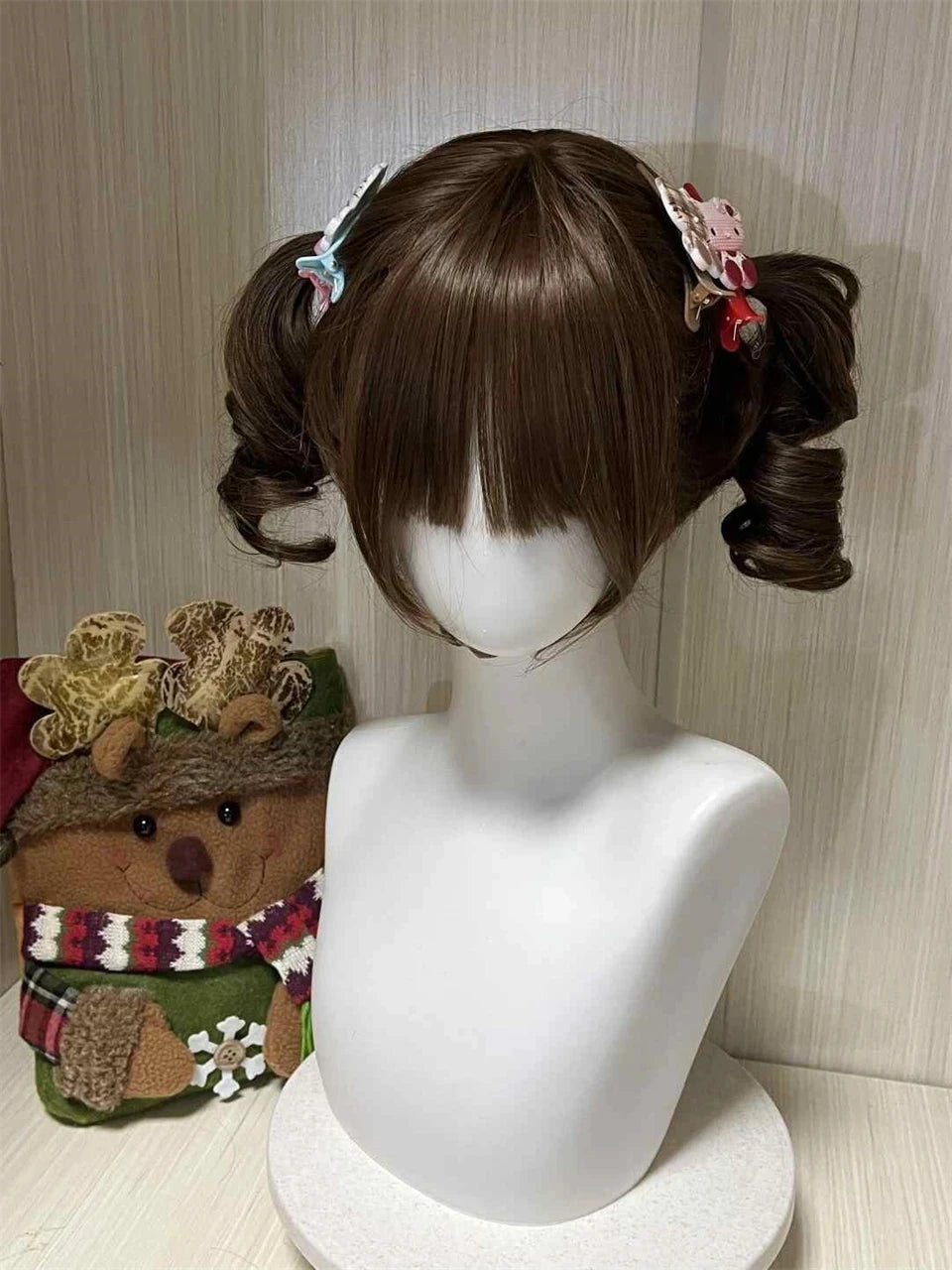 Short Natural Wave Cosplay Wig for Daily Wear