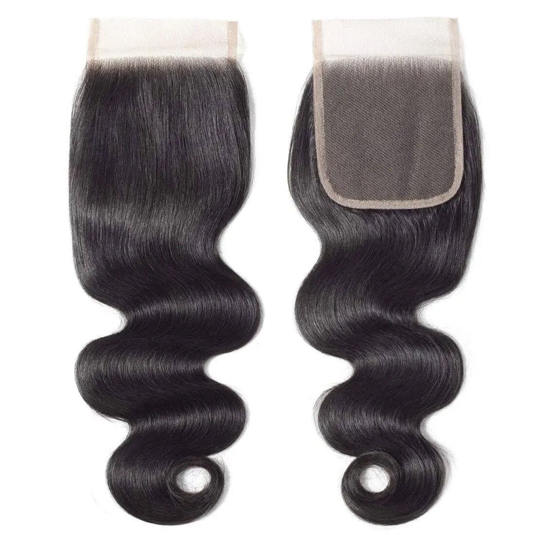 Transparent Lace Human Hair Closure for Natural Parting - 13
