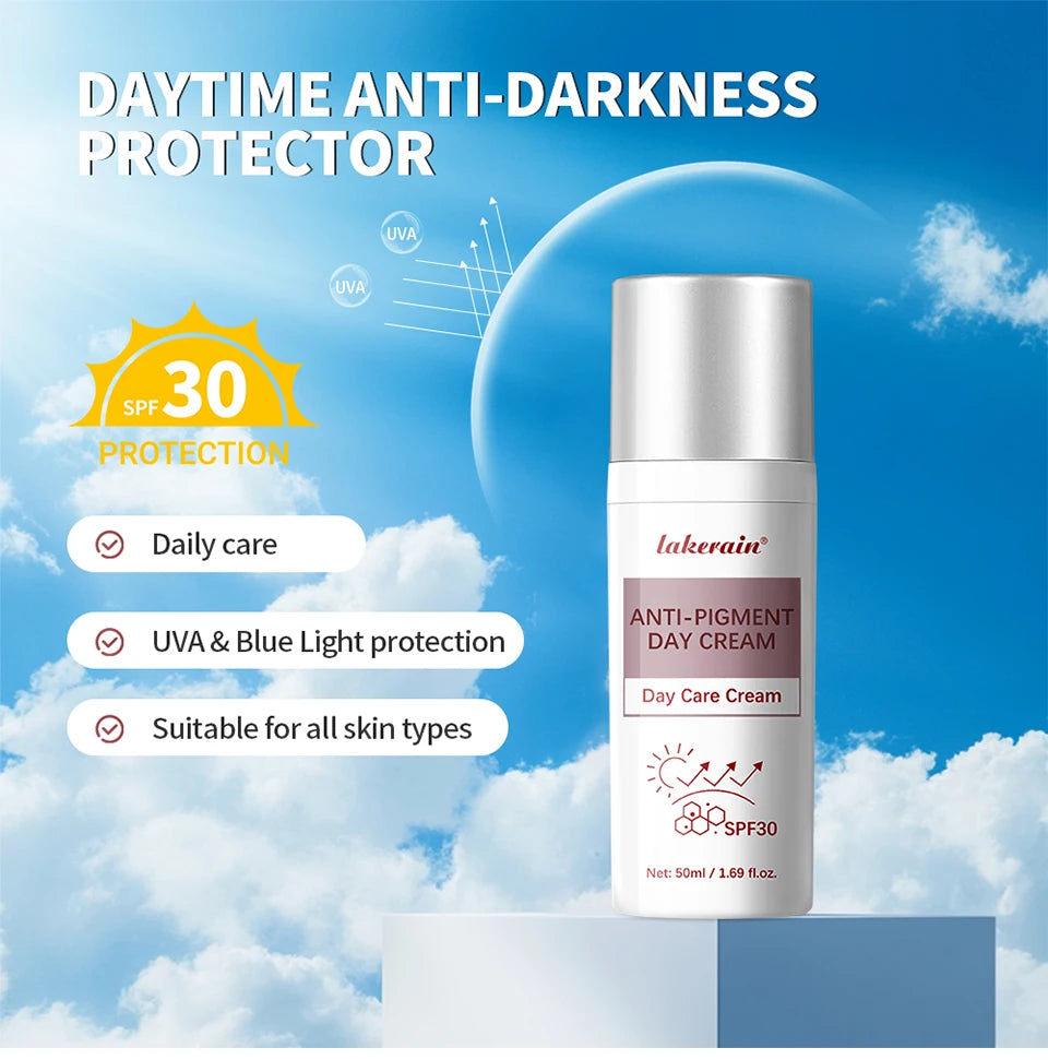 Anti-Pigment SPF 30 Day Moisturizing Cream for Daily Face Protection - 7