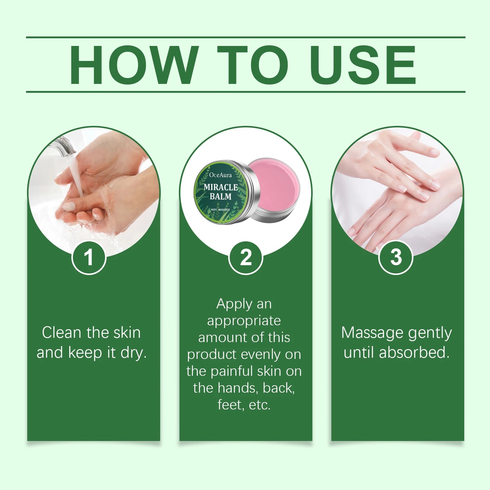 Herbal Muscle and Joint Relief Massage Balm for Daily Body Recovery - 12