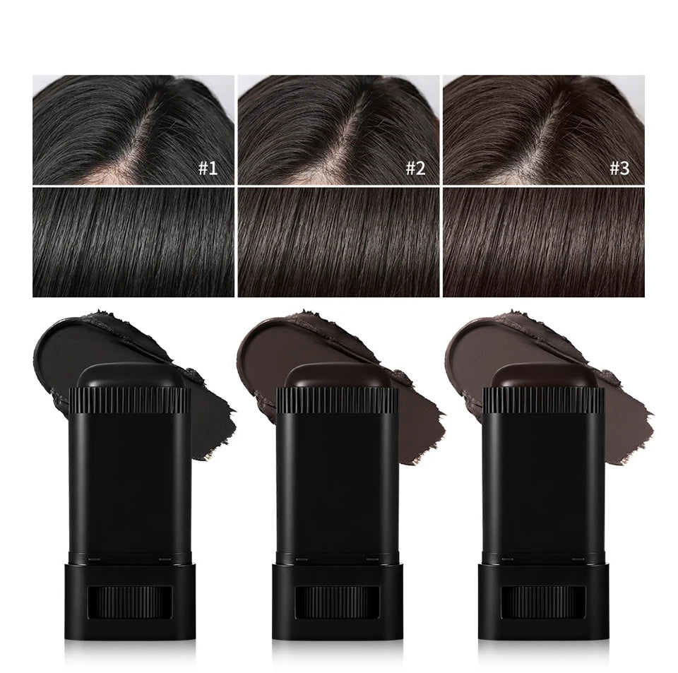 Temporary Hair Root Touch Up Stick for Gray Coverage
