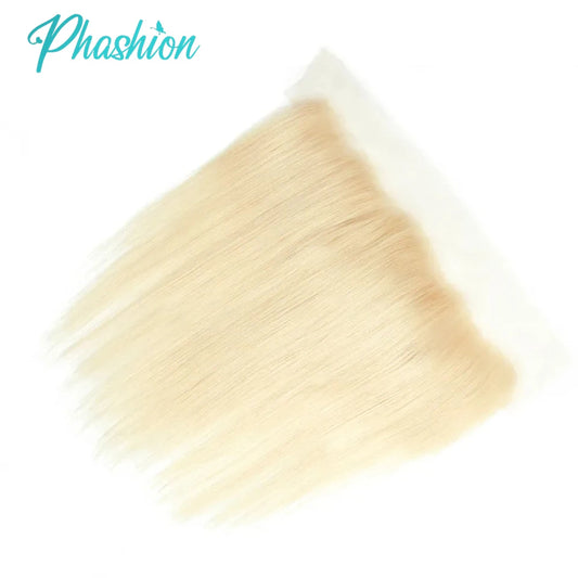 613 Blonde 13x4 Transparent Lace Frontal for Human Hair