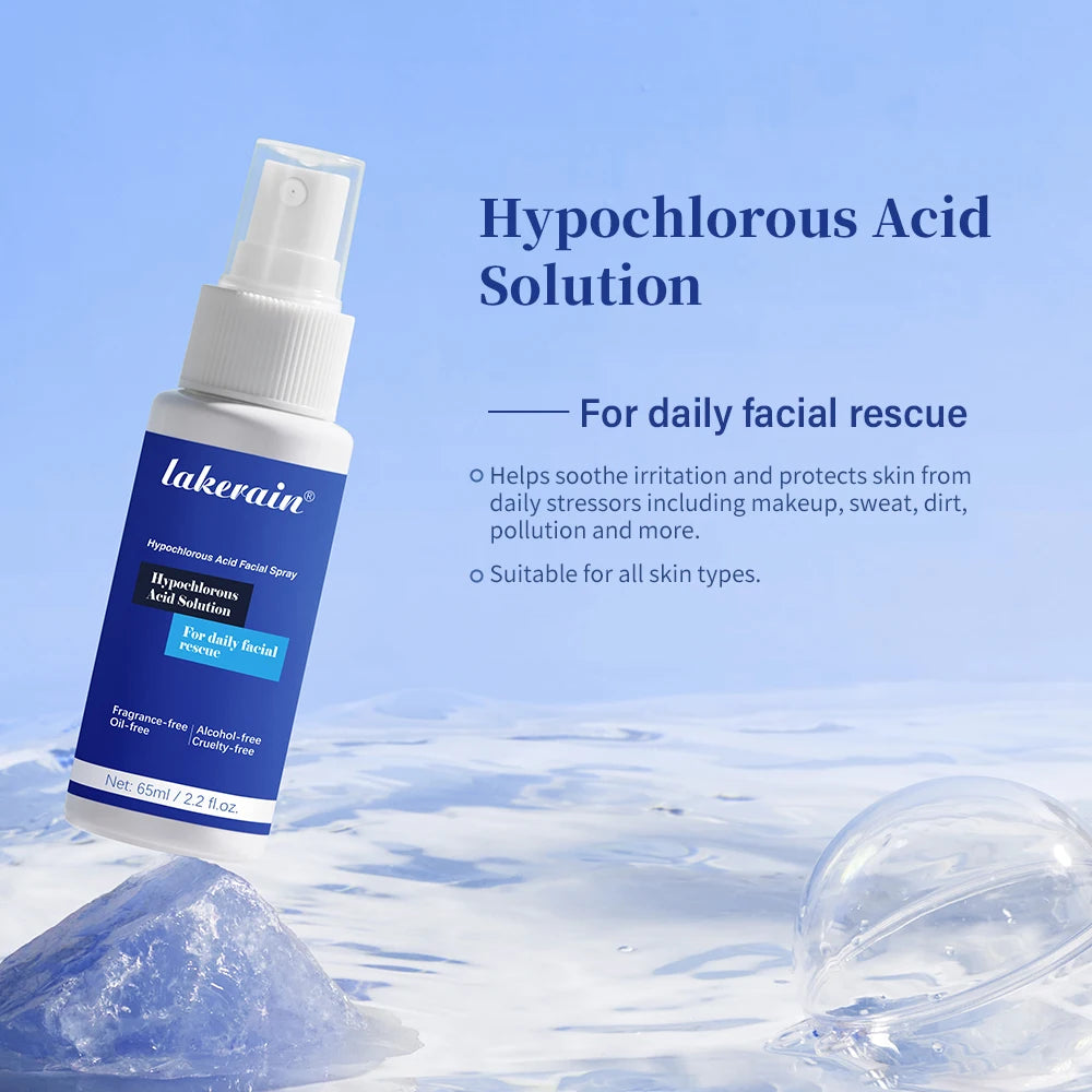 Hypochlorous Acid Facial Spray for Acne Redness and Piercing Aftercare