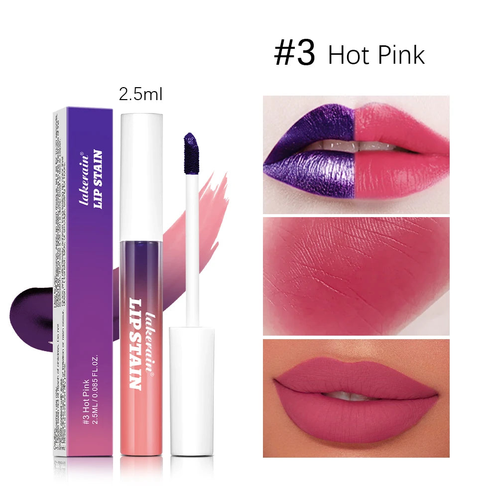 Long-Lasting Waterproof Peel-Off Lip Stain for All-Day Matte Color - 22