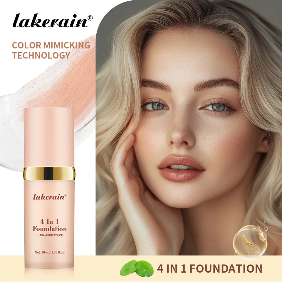 4-in-1 Color Changing Moisturizing Foundation with SPF 30+ - 7