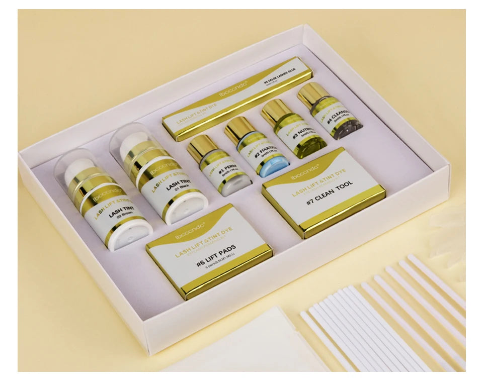 Professional Brow Lamination and Tinting Kit for Perfect Eyebrows