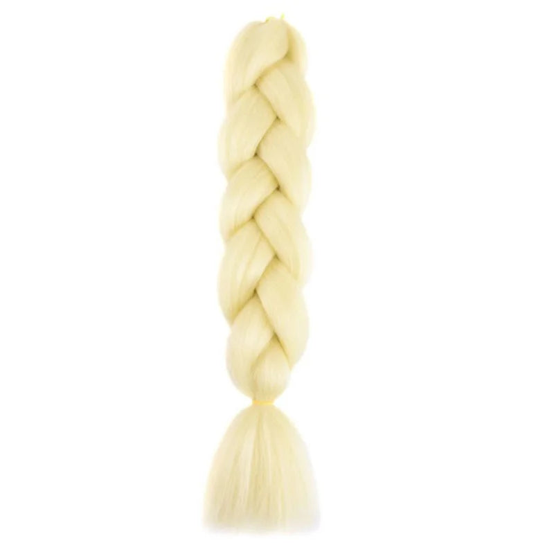 24-Inch Long Colorful Ombre Braiding Hair Extensions