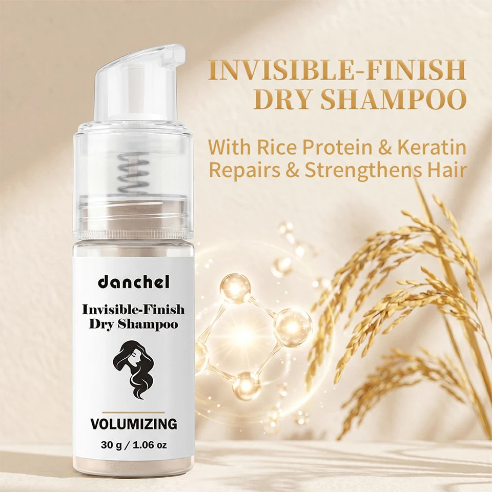 Invisible Dry Shampoo Powder for Instant Volume and Oil Absorption - 10