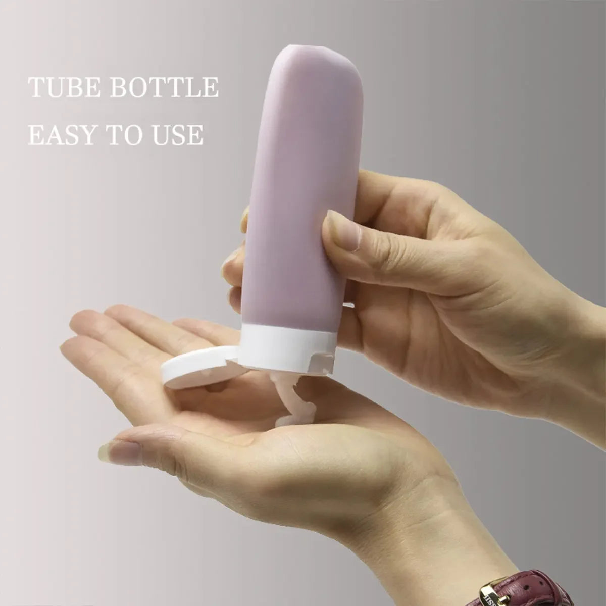 Leak-Proof Silicone Travel Bottles for Toiletries and Lotions