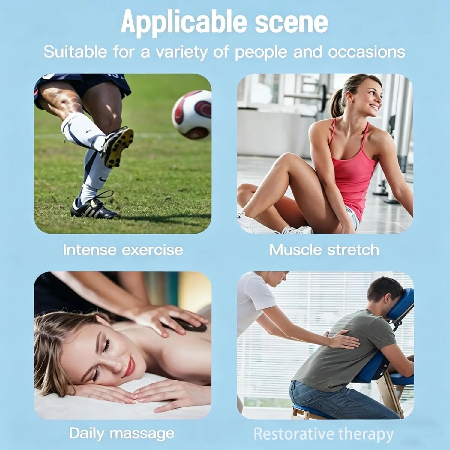 Electric Muscle Scraper Massager for Deep Tissue Relief and Recovery - 2