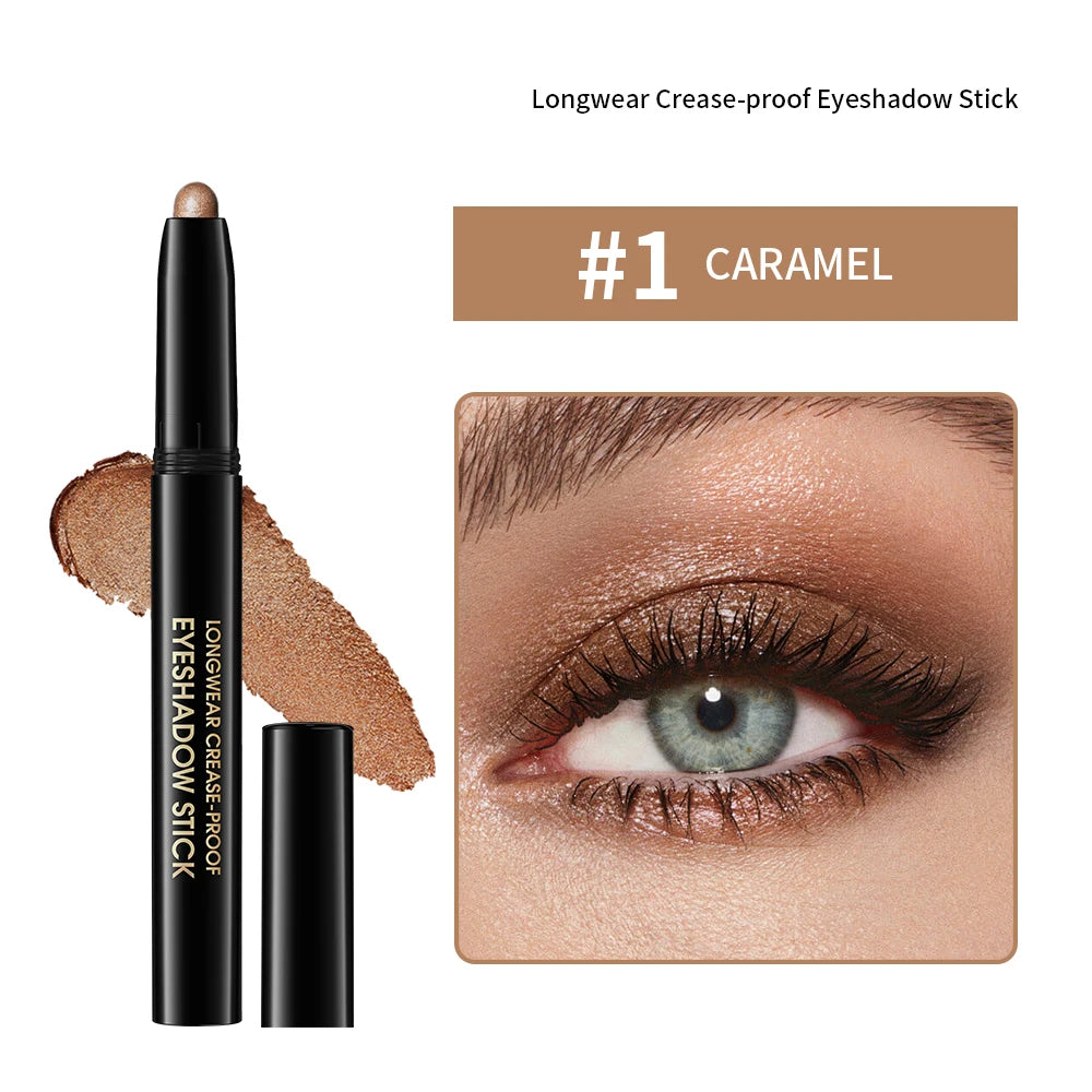 Long-Lasting Waterproof Shimmer and Matte Eyeshadow Pencil - 24