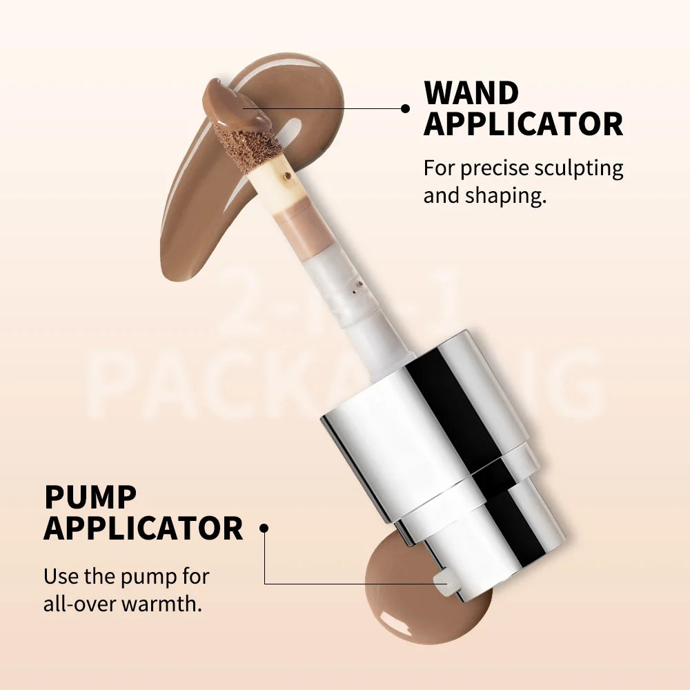 Hydrating Bronzing and Shaping Serum for Natural Face Contouring - 6