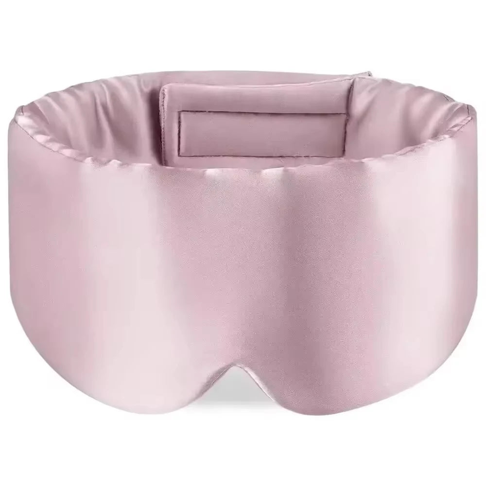 Silk Sleep Mask for Total Light Blocking and Comfortable Rest