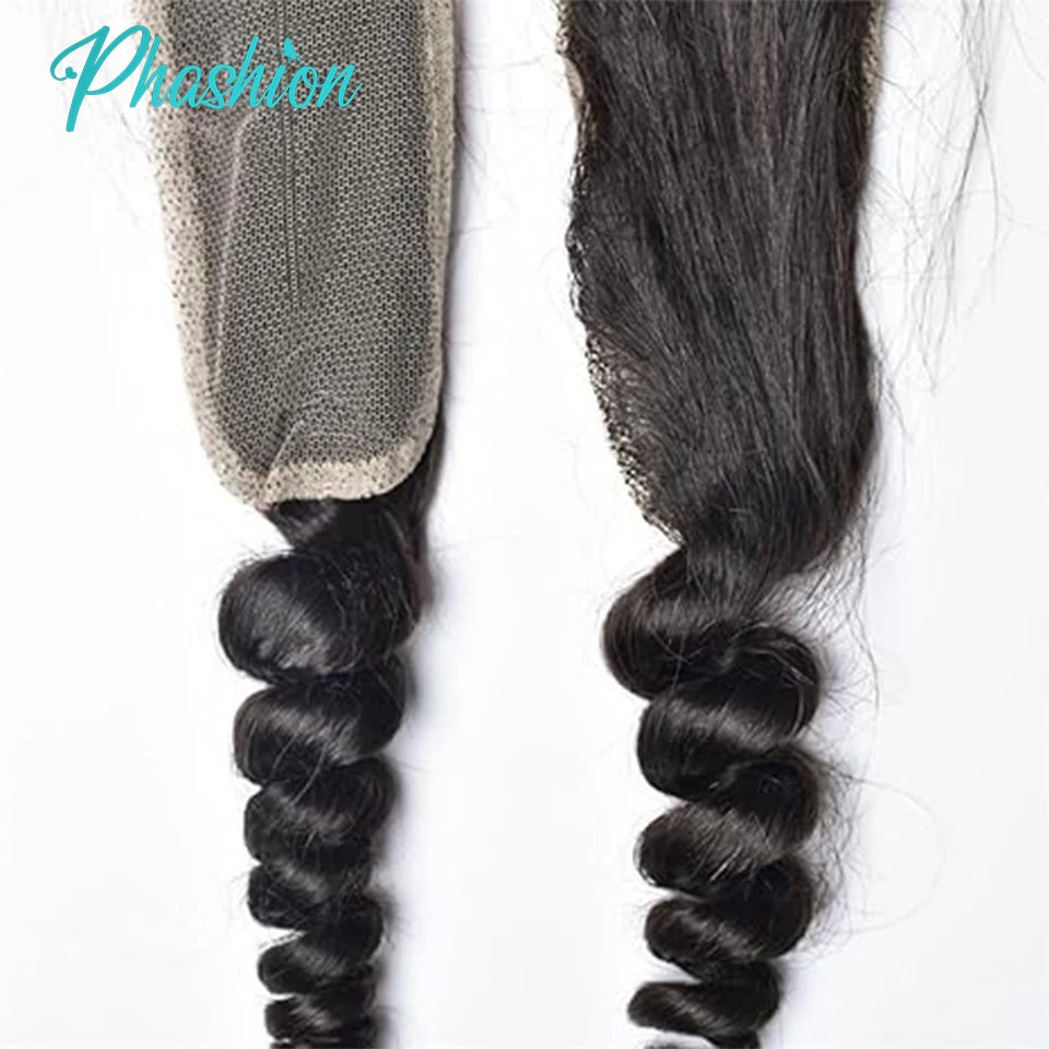 Water Wave Human Hair Lace Closure for Natural Styling