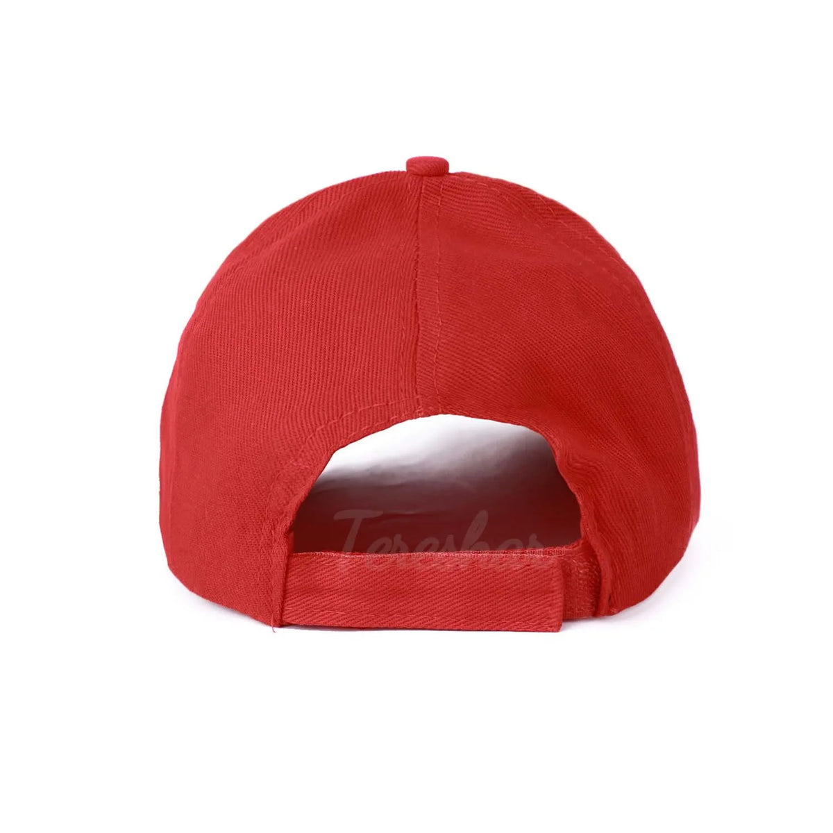 Classic Embroidered Red Baseball Cap for Casual Outdoor and Daily Wear