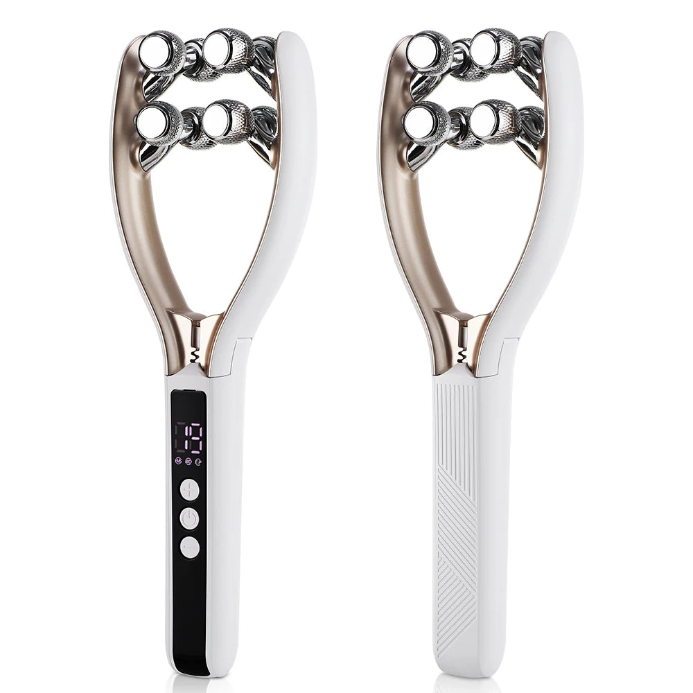 Electric 8-Ball Facial Massager with 3 Vibration Modes for Skin Contouring - 17