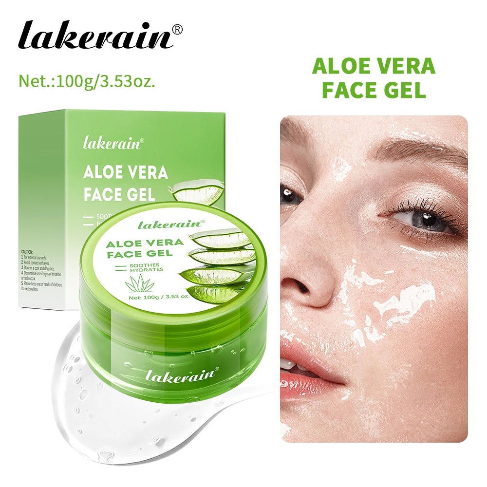 Hydrating Aloe Vera Gel for Soothing and Moisturizing Facial Skin Care - 20