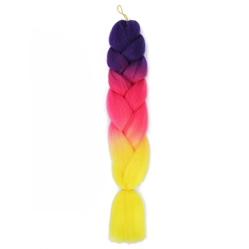24-Inch Ombre Jumbo Braiding Hair Extensions