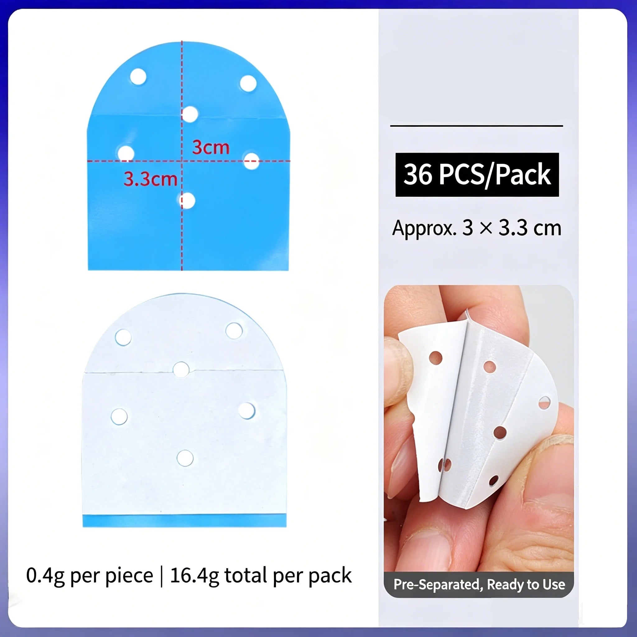 Waterproof Double-Sided Wig and Hair Extension Adhesive Tape - 2
