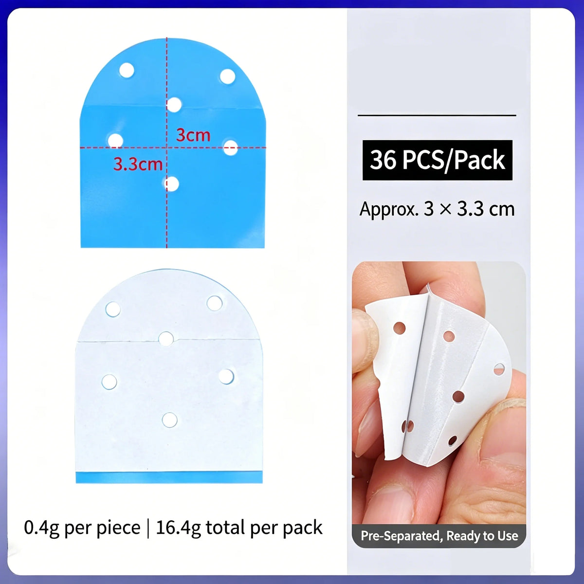 Waterproof Double-Sided Wig and Hair Extension Adhesive Tape