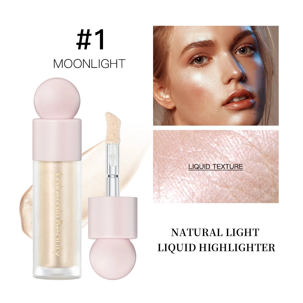 Liquid Highlighter for Radiant Glow and Natural Brightened Skin Finish