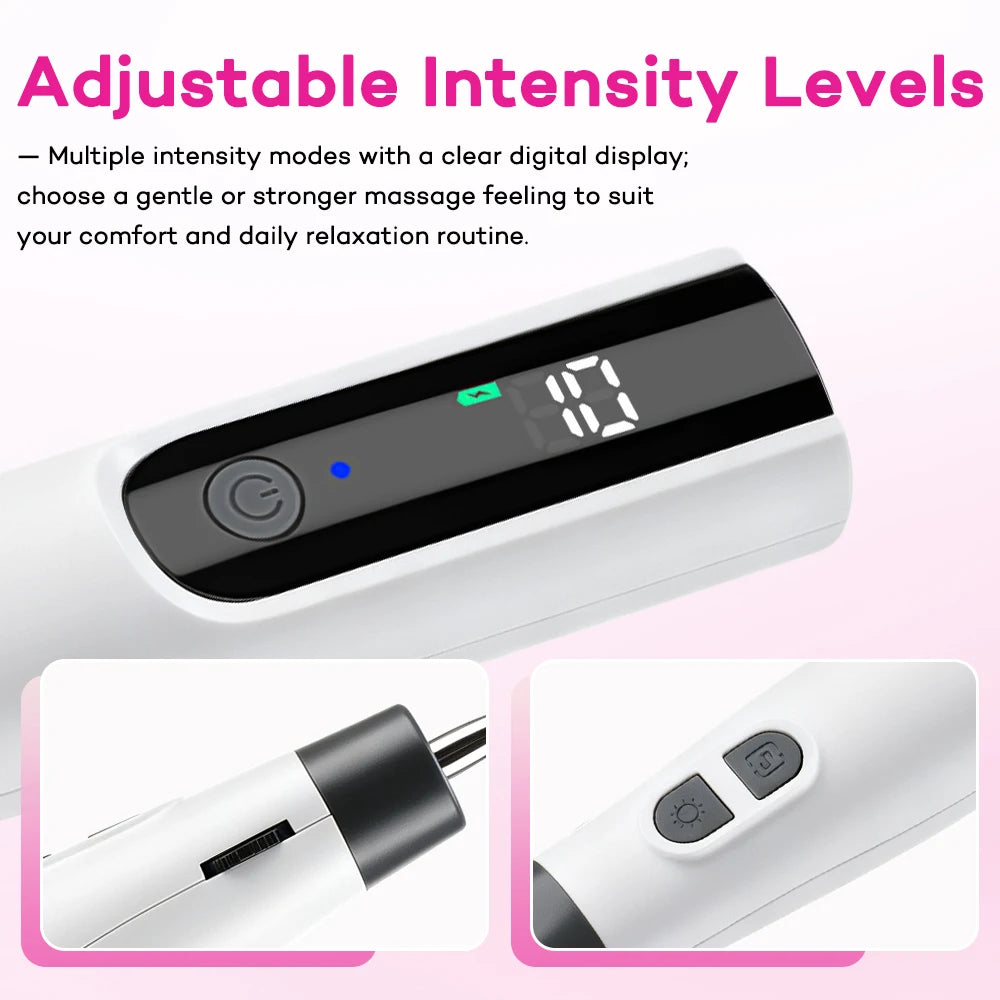 Handheld Electric Precision Massager for Face Neck and Body