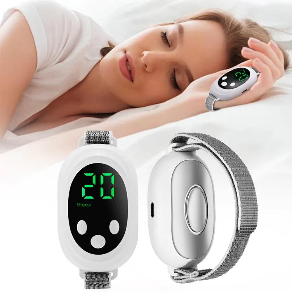 Microcurrent Handheld Sleep Aid Device for Insomnia and Anxiety Relief