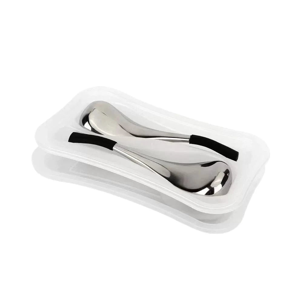 Stainless Steel Cooling Facial Globes for Puffy Eyes and Pore Tightening - 14