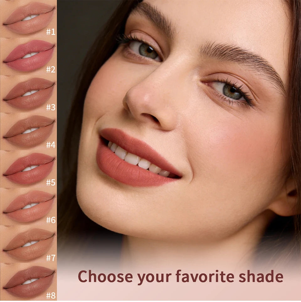 2-in-1 Waterproof Air Cushion Lip Cream and Face Blush Makeup