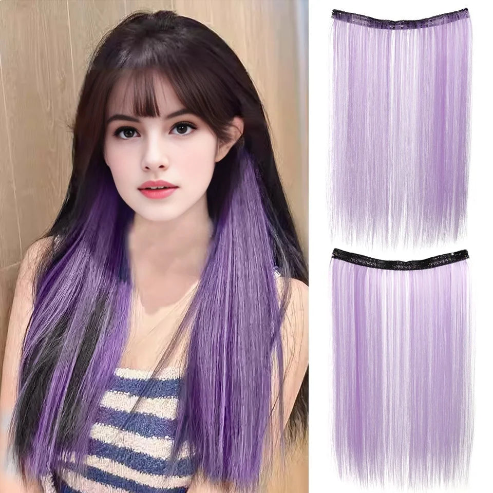 20 Inch Straight Clip-In Hair Extensions for Instant Highlights - 13