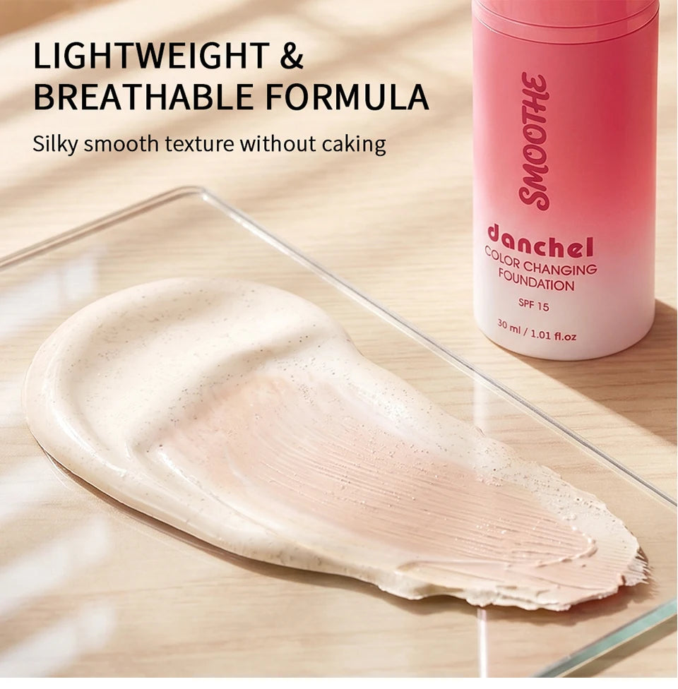 Color-Changing Liquid Foundation for Flawless Skin Tone Matching