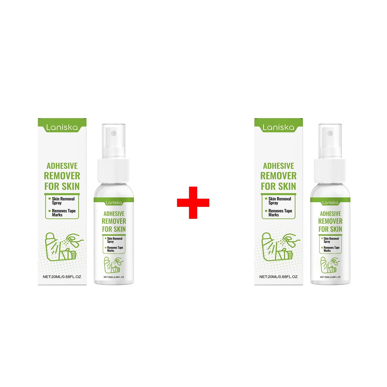 Gentle Adhesive Remover Spray for Skin and Tape Residue - 19