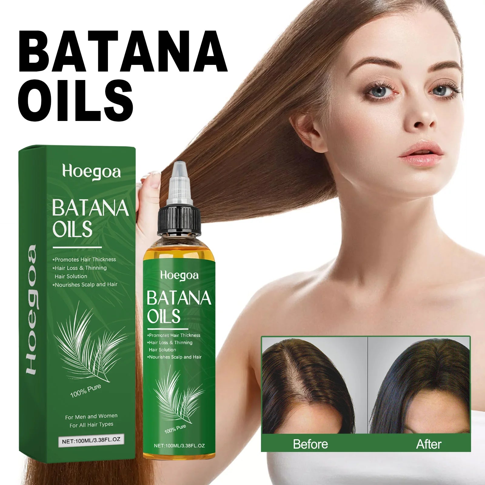 Pure Batana Oil for Hair Growth and Scalp Nourishment Treatment - 8