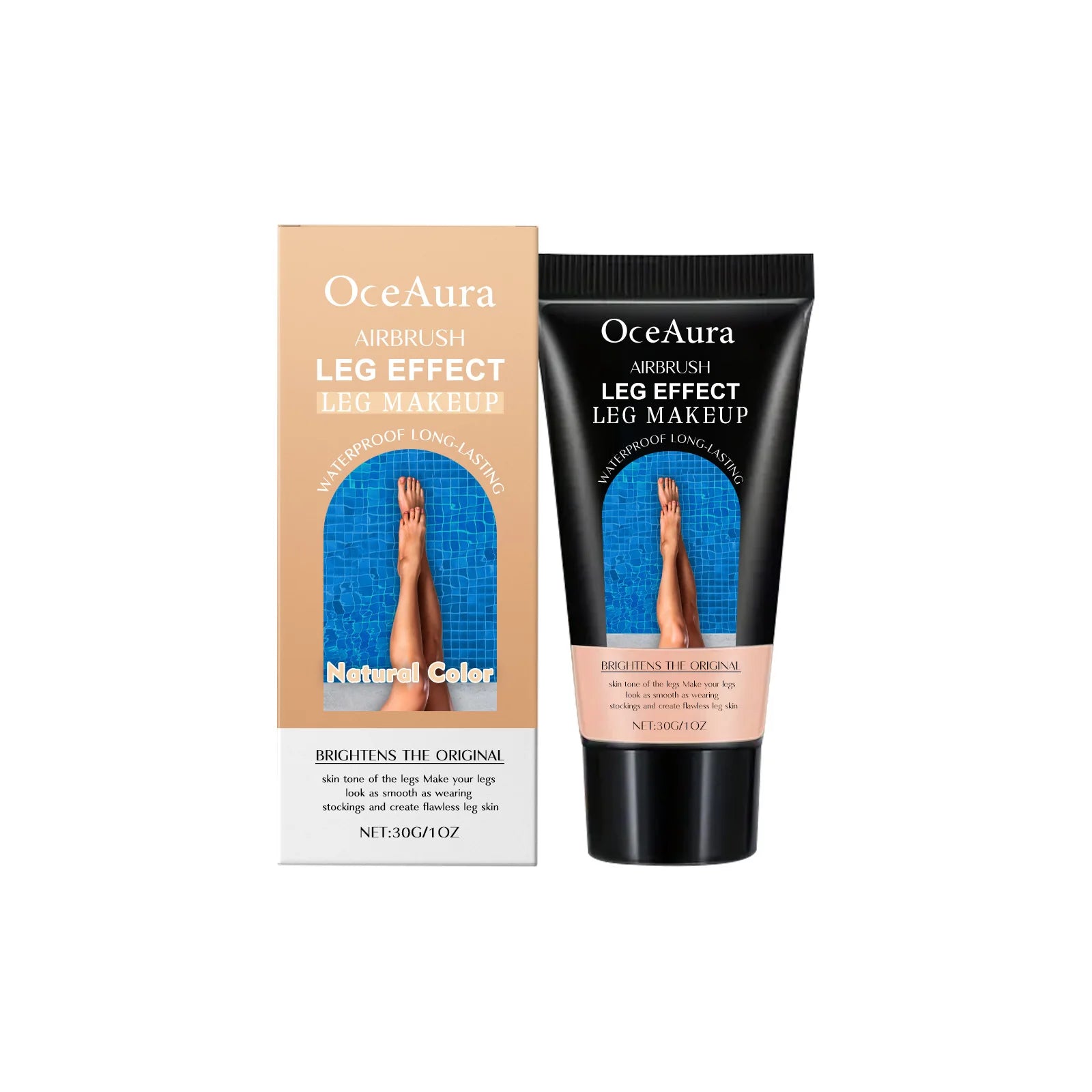 Waterproof Leg Makeup Concealer for Scars and Varicose Veins - 16