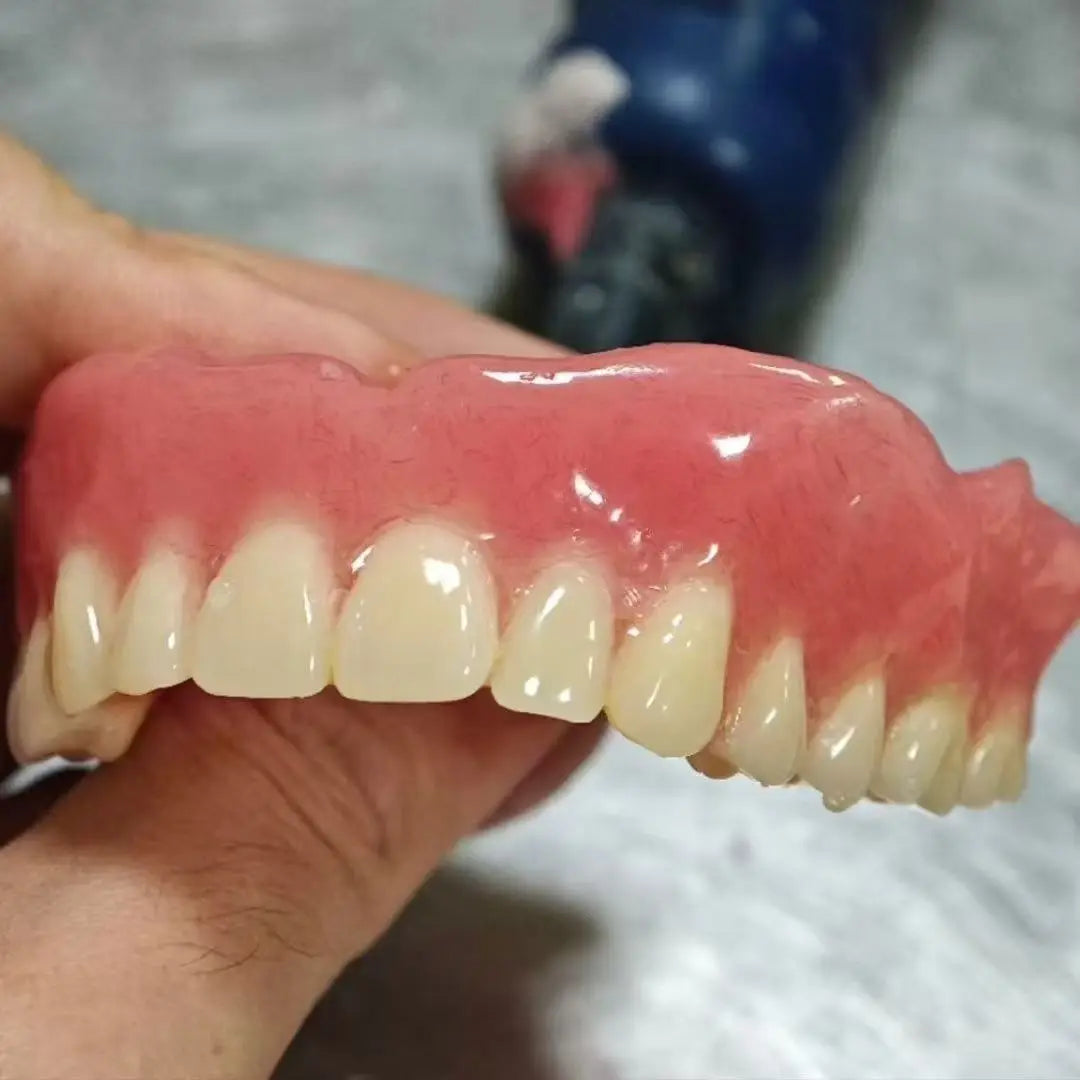 Moldable Silicone Cosmetic Teeth for Instant Natural Smile Restoration