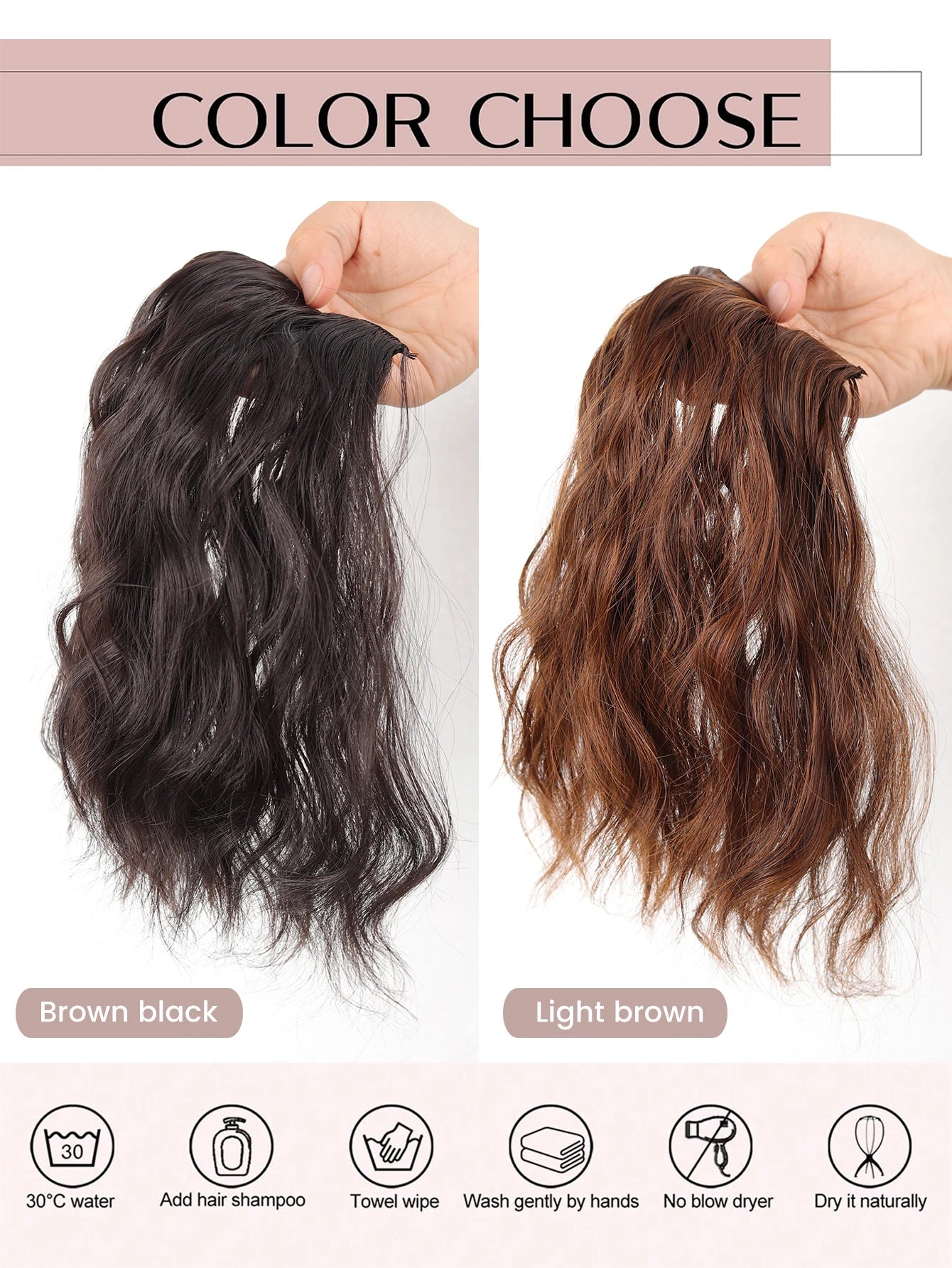 Volumizing Clip-In Hair Extensions for Instant Fuller Hair - 10