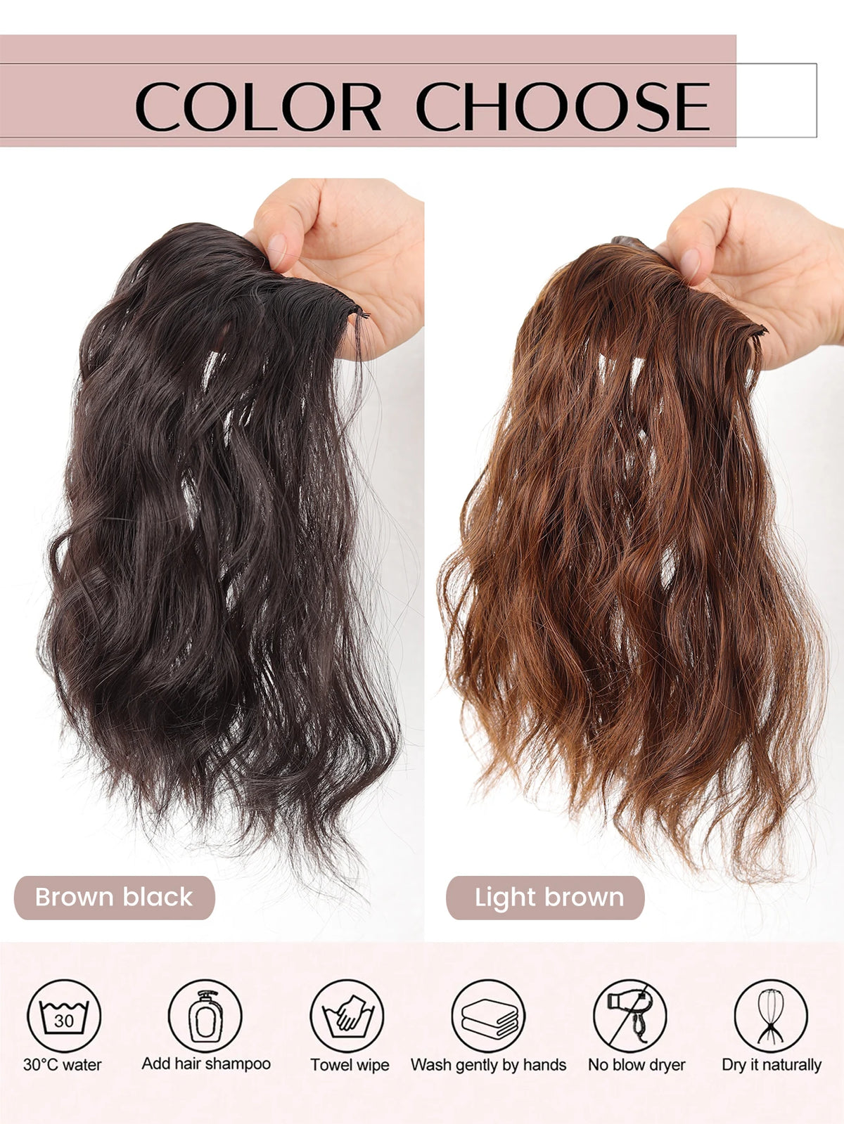 Volumizing Clip-In Hair Extensions for Instant Fuller Hair