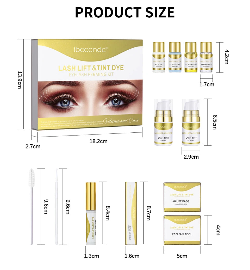 Professional Brow Lamination and Tinting Kit for Perfect Eyebrows - 23