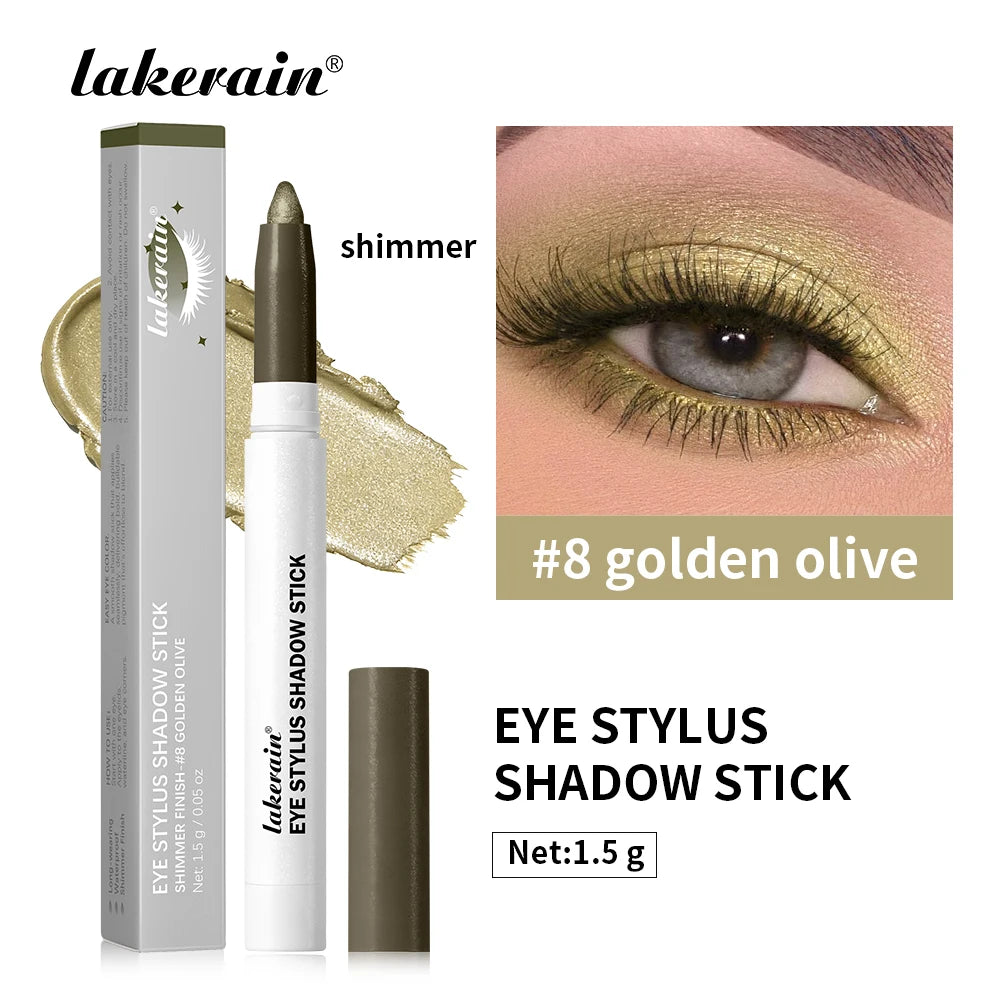 Waterproof Cream Eyeshadow Pencil for Long-Lasting Eye Makeup - 22