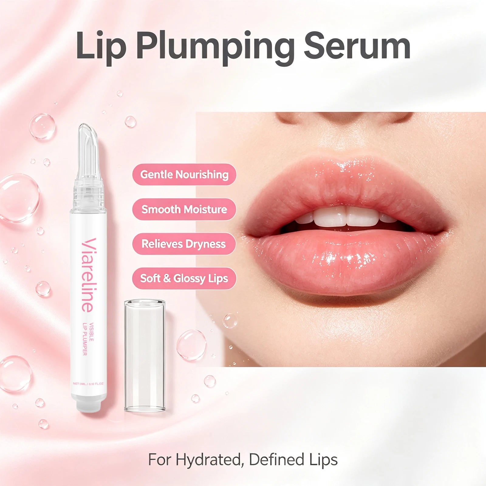 Hydrating Lip Plumper Serum for Smooth and Volumized Lips - 4