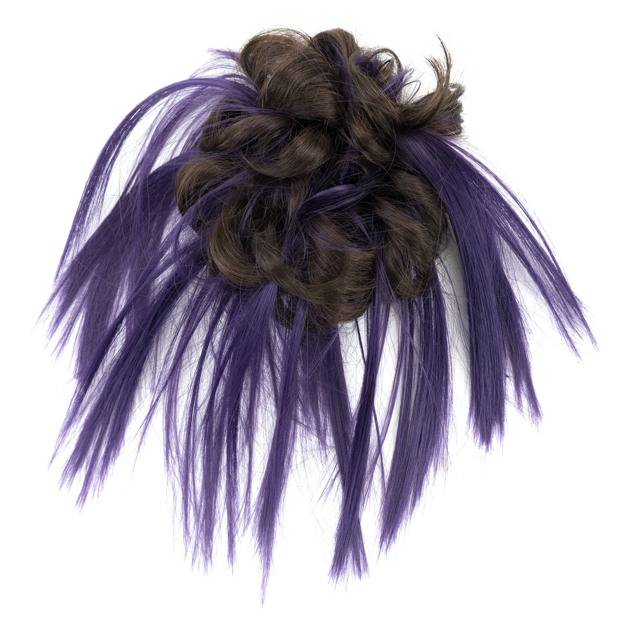 Messy Wavy Hair Bun Scrunchie Extension for Instant Volume and Updo