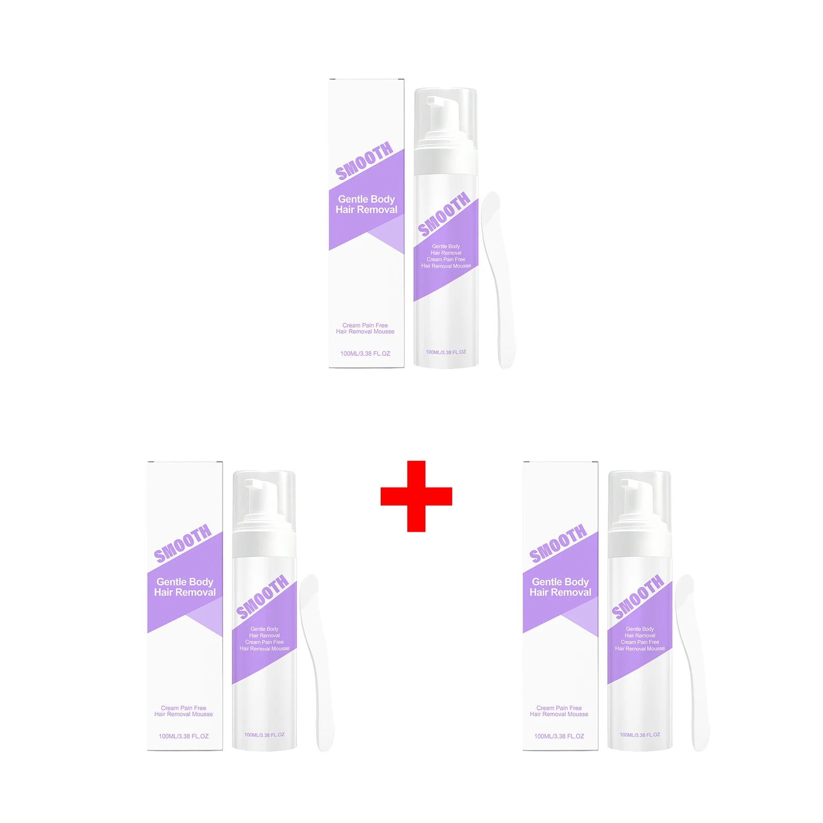 Painless Hair Removal Mousse Foam for Smooth Skin on Arms Legs and Body - 13