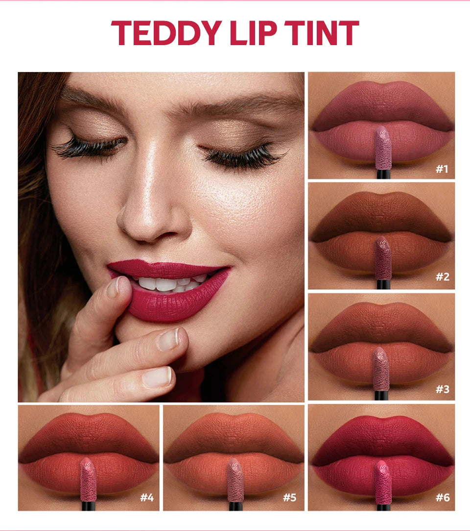 Waterproof Matte Lip Tint for Long-Lasting Comfortable All-Day Wear - 8