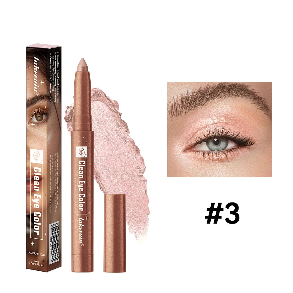 Creamy Eyeshadow Stick for Long-Lasting Shimmer and Metallic Eye Looks